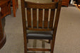 Arts and Crafts set of 8 Mission Oak Dining Chairs - Crafters and Weavers