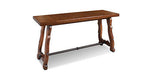 Rustic Reclaimed Solid Wood Sofa Table / Hall way table - Crafters and Weavers