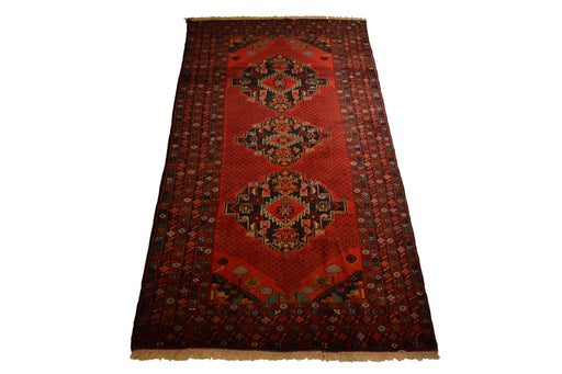 rug3013 3.7 x 7 Tribal Rug - Crafters and Weavers
