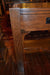 Mission Oak Library Table with 2 Drawers - Crafters and Weavers