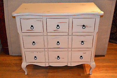 Landon White Chest of Drawers - Crafters and Weavers