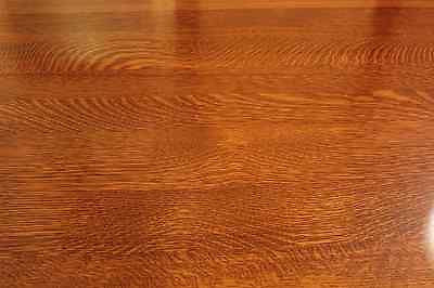 SOLD OUT Custom Order Amish Quarter Sawn Oak Bridger Desk - Crafters and Weavers
