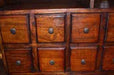 Mahogany 8 Drawer TV Cabinet - 56" - Crafters and Weavers
