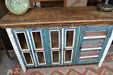 La Boca Sideboard with Glass Doors - 55" - Crafters and Weavers