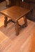 Rustic Reclaimed Solid Wood end table / Side table - Crafters and Weavers