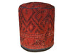 Rug Pouf / Rug Sitting Stool Ottoman made of vintage kilim rug # 27 - Crafters and Weavers