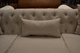 Upholstered Chesterfield sofa - Crafters and Weavers
