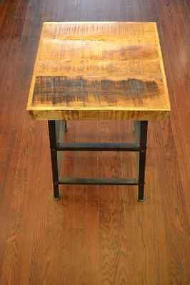CLOSED Ashland Reclaimed Wood Seat Stool - Crafters and Weavers