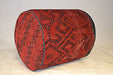 Rug Pouf / Rug Sitting Stool Ottoman made of vintage kilim rug # 27 - Crafters and Weavers