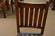 Arts and Crafts set of 8 Mission Oak Dining Chairs - Crafters and Weavers