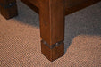 Rustic Round Dining Table - Crafters and Weavers