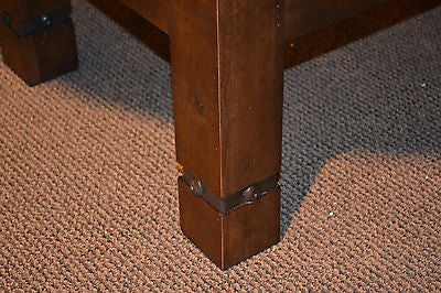 Rustic Round Dining Table - Crafters and Weavers