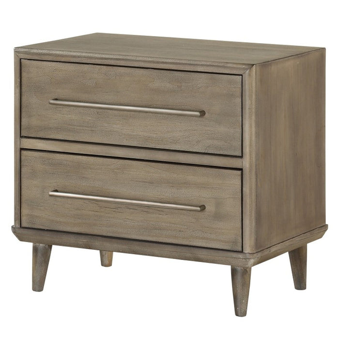 Windsor Sandstone 2 Drawer Nightstand - Crafters and Weavers