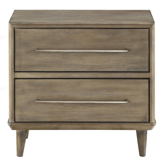 Windsor Sandstone 2 Drawer Nightstand - Crafters and Weavers