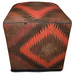 SOLD OUT One of a Kind Kilim Rug Pouf Ottoman foot stool - #21 - Crafters and Weavers