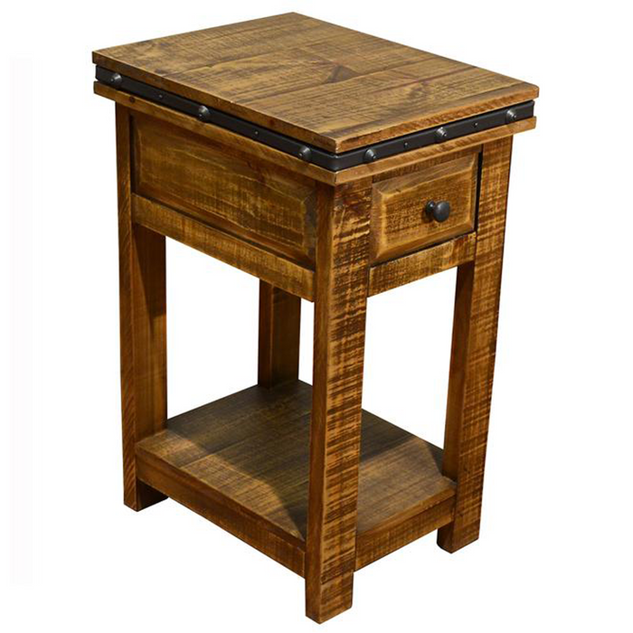 Addison Side Table - Light - Crafters and Weavers