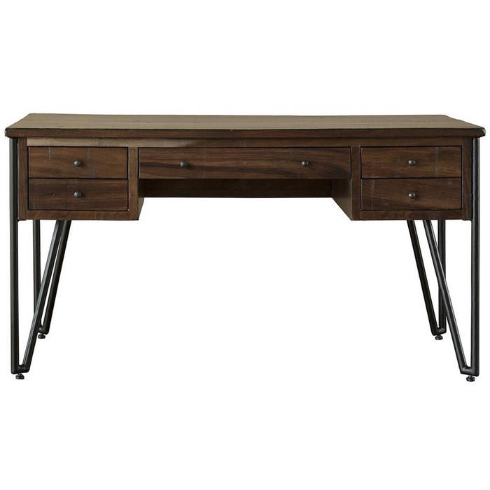 Granville Parota Hairpin Desk - Crafters and Weavers