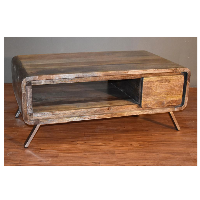 Ventura 1 Drawer Coffee Table - Crafters and Weavers