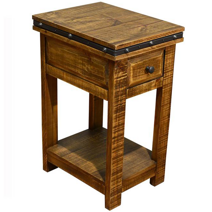 Addison Side Table - Light - Crafters and Weavers