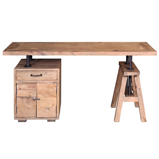 Barlow Sawhorse Desk - Crafters and Weavers
