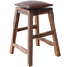 Greenview Swivel Seat Rustic Bar Stool #967 - 30" High - Crafters and Weavers