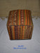 One of a Kind Kilim Rug Pouf Ottoman foot stool - #291 - Crafters and Weavers