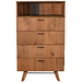 Gold Coast 4 Drawer Dresser - Oak - Crafters and Weavers