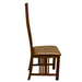 SOLD OUT Mission Stow Leaf Table & High Back Chair Dining Set - Light Oak - Crafters and Weavers