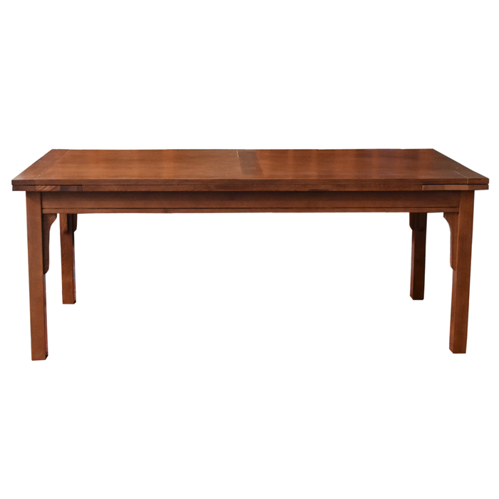 SOLD OUT Mission Stow Leaf Table & Arrow Back Chair Dining Set - Light Oak - Crafters and Weavers