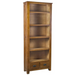 Mission Open Shelf Bookcase - Walnut - Crafters and Weavers