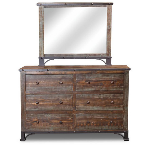 Logan Boulevard 6 Drawer Dresser - Crafters and Weavers