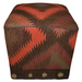 One of a Kind Kilim Rug Pouf Ottoman foot stool - #34 - Crafters and Weavers