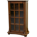 Mission Solid Oak Display Bookcase (2 Colors Available) - Michael's Cherry - Crafters and Weavers