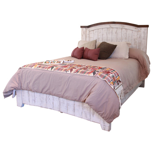 Greenview Farmhouse Bed Frame - White - Crafters and Weavers
