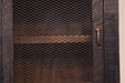 Greenview Farmhouse Gentleman's Chest / Armoire - Black - Crafters and Weavers