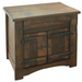 Atlantic Solid Wood Nightstand - Crafters and Weavers