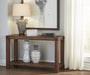 SOLD OUT Livingston Rustic Modern Acacia Wood Console Table - Crafters and Weavers