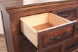 Benson 7 Drawer Dresser - Crafters and Weavers