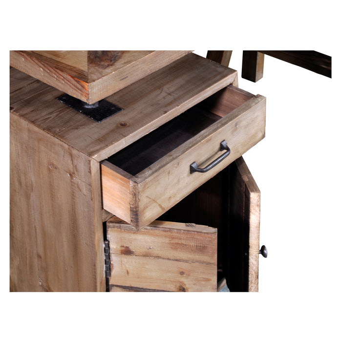 Barlow Sawhorse Desk - Crafters and Weavers