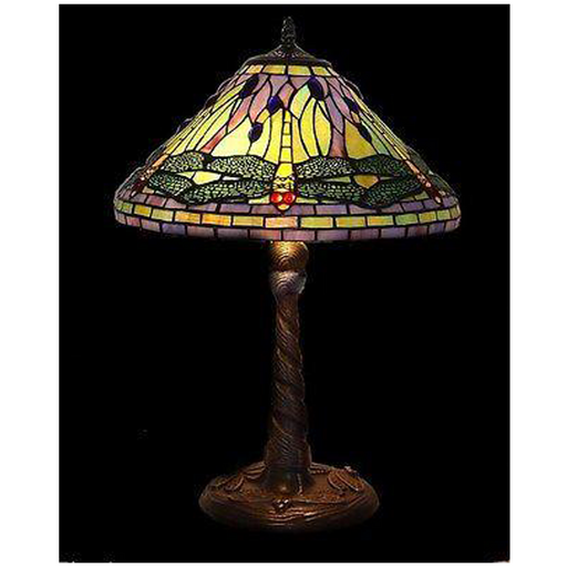 Tiffany style Stained glass Table Lamp - Crafters and Weavers