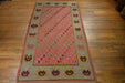 Antique Samarkand / Khotan Oriental Rug 4'11" x 9'3" - Crafters and Weavers
