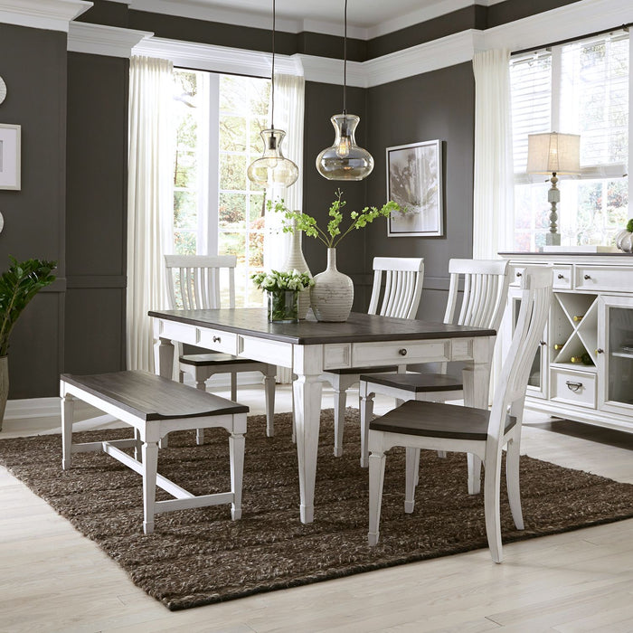 Camden Ridge Dining Table Set - White