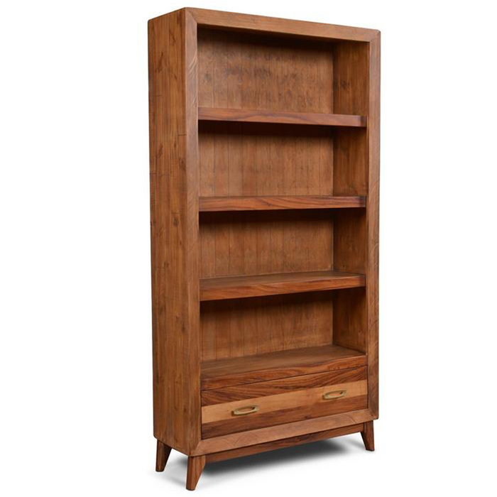 Midtown 1 Drawer Open Shelf Bookcase - Crafters and Weavers