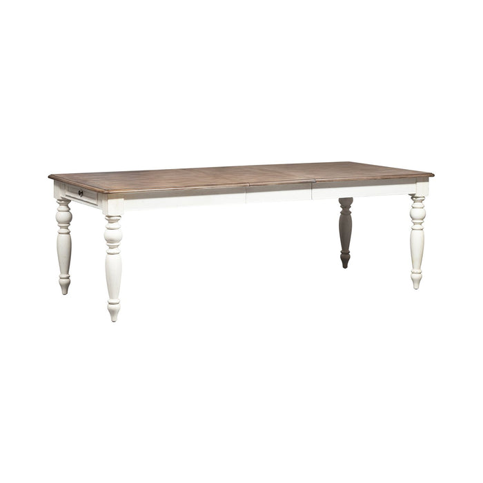 Chateau Dining Table Set with White Finish