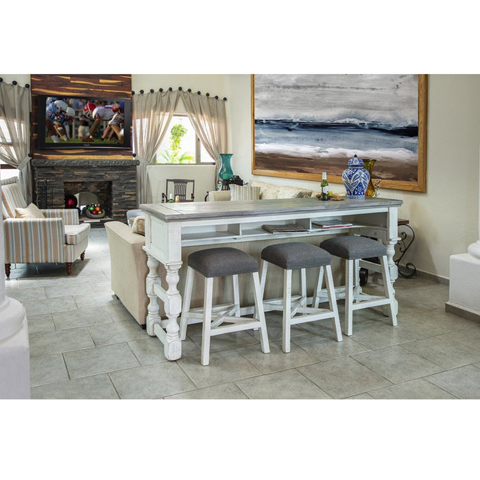 Buy Stonegate Counter Height Console Table Set with Bar Stools in