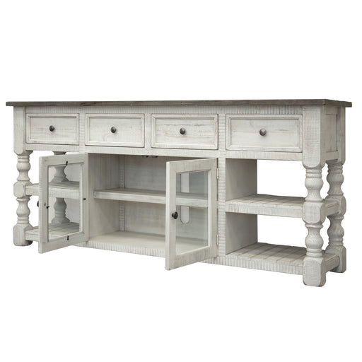 Stonegate TV Stand - 80" - Crafters and Weavers