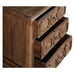 DUPLICATE - MEXICO - Asbury 3 Drawer Carved Nightstand - Crafters and Weavers