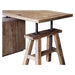 Barlow Sawhorse Desk - Crafters and Weavers