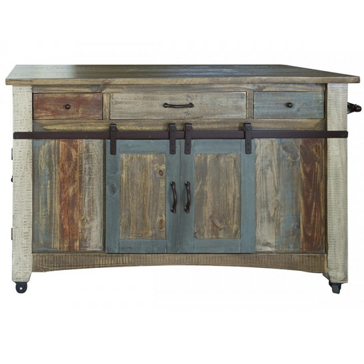 Bayshore Kitchen Island - Crafters and Weavers