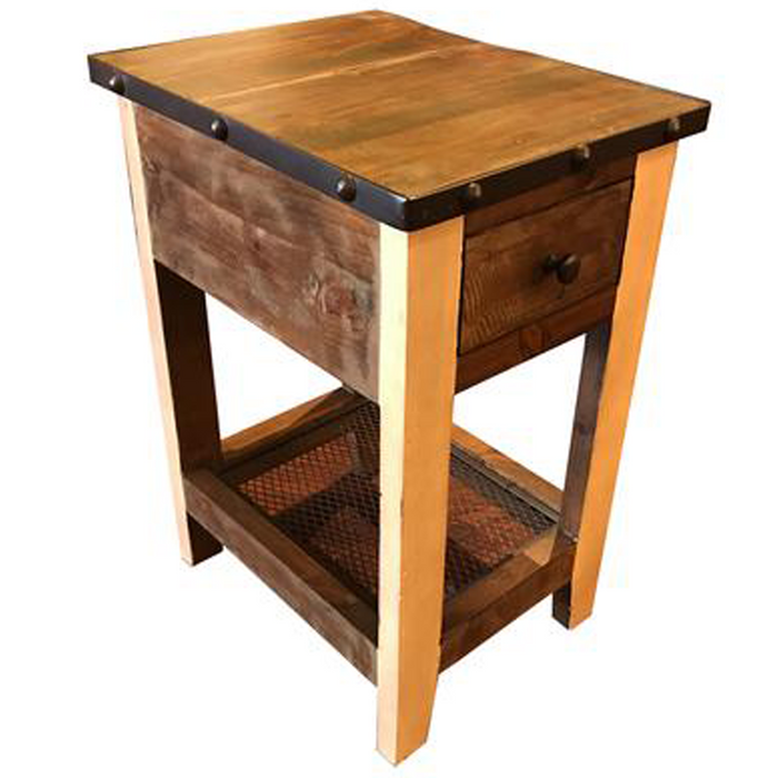 Addison Loft Side Table - Crafters and Weavers